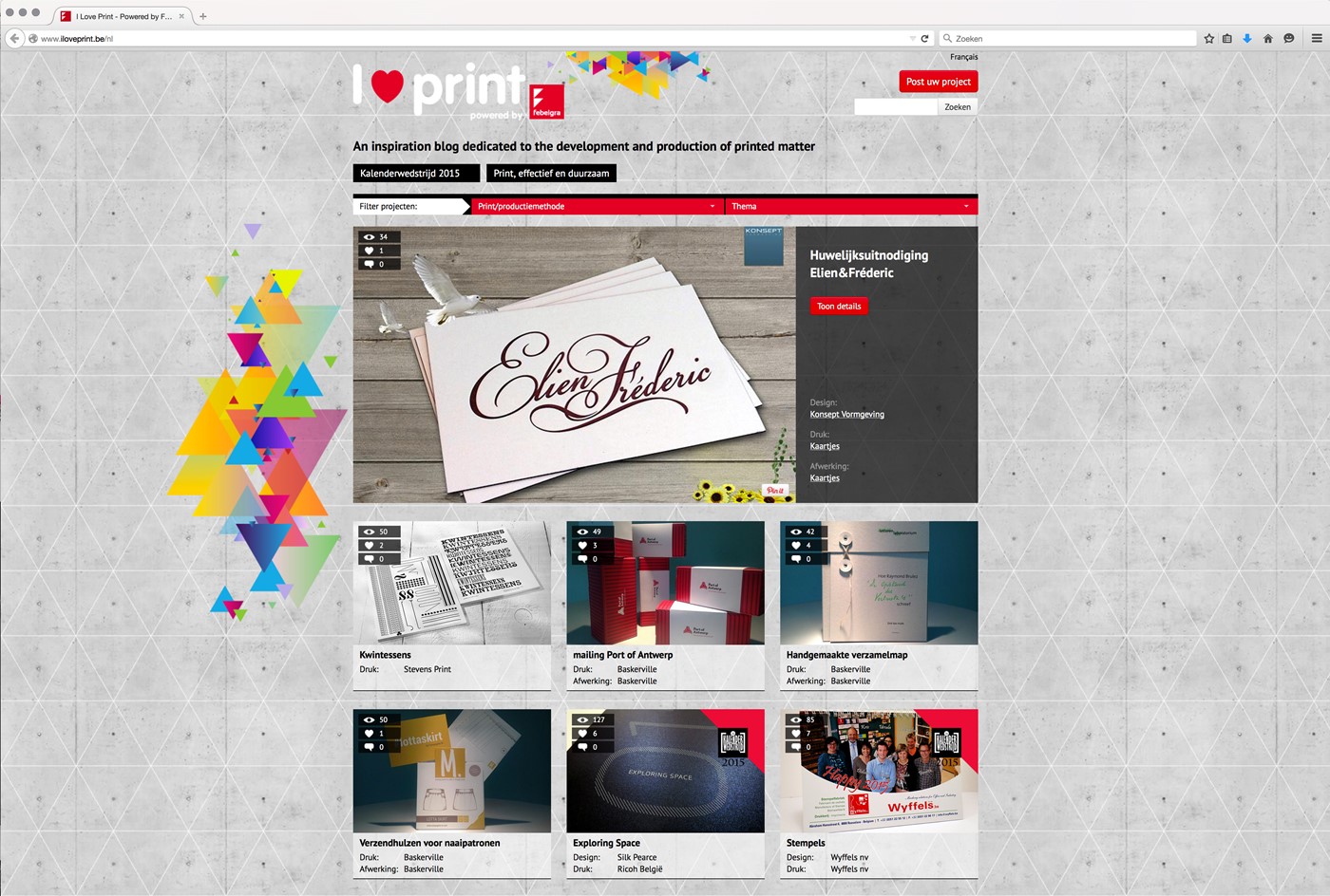 Febelgra I love print blog