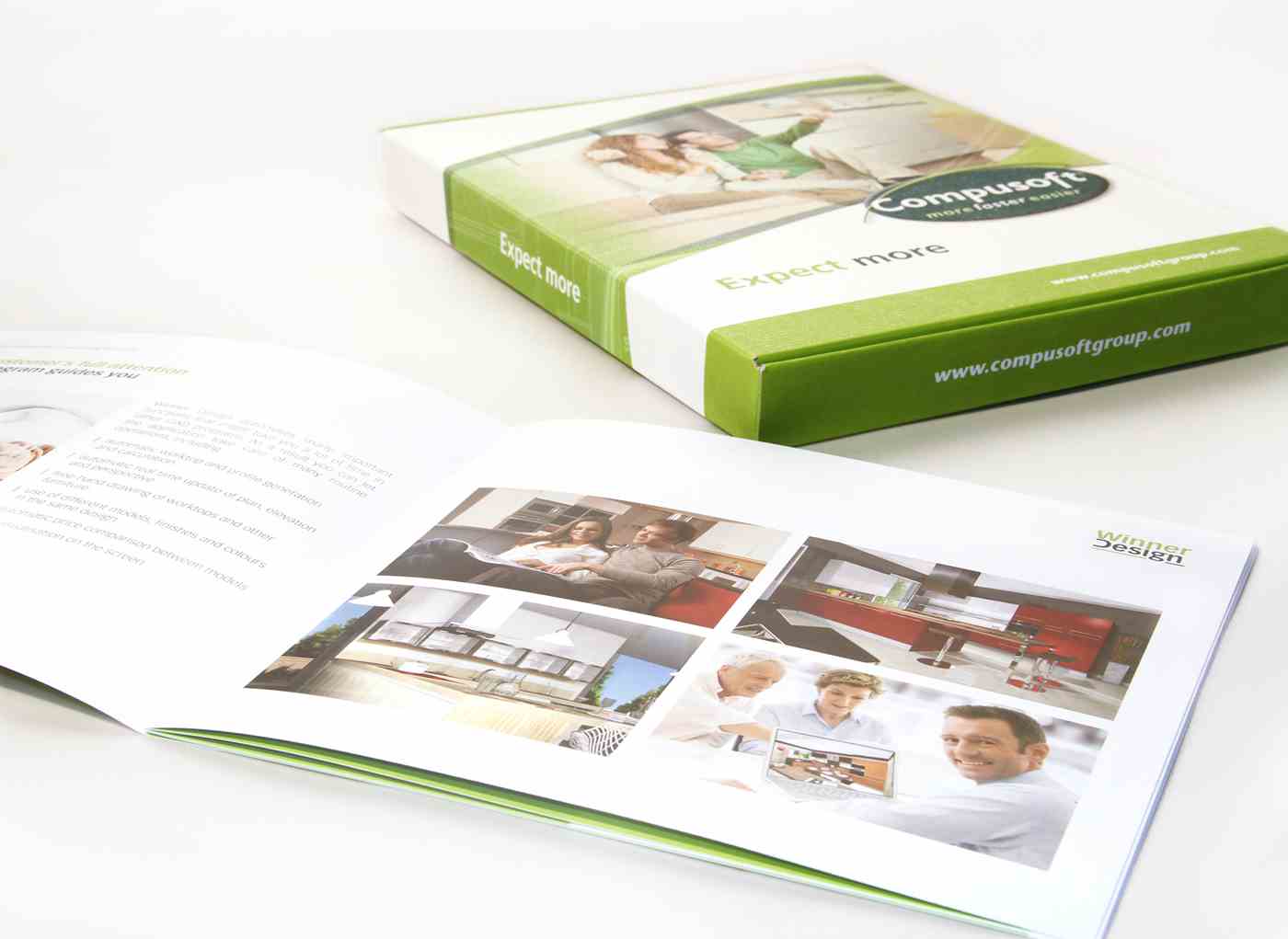 Compusoft softwarebox and brochure