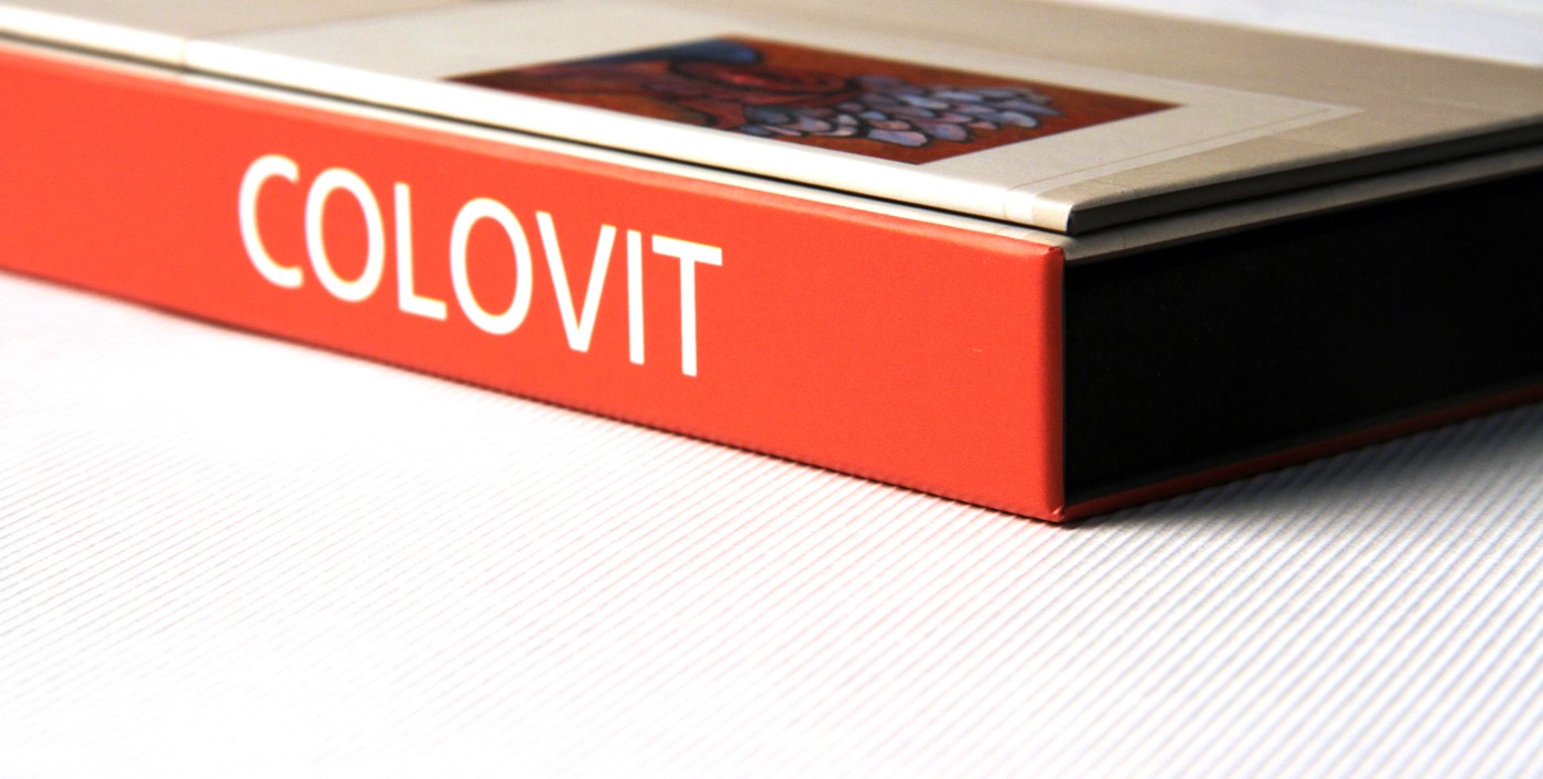 Colovit livre d'échantillons avec logo